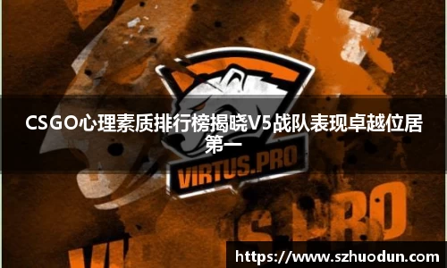 CSGO心理素质排行榜揭晓V5战队表现卓越位居第一